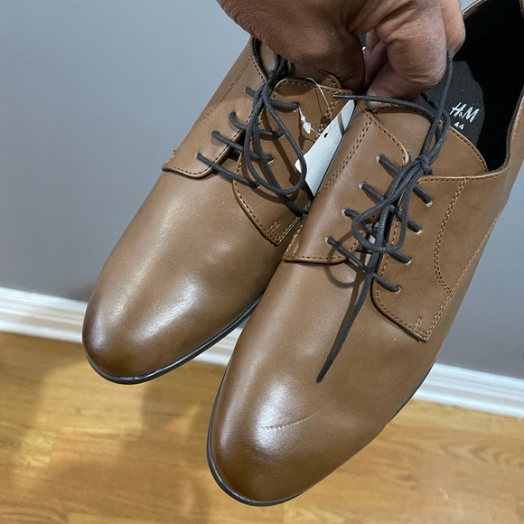 Brand New H&M Dress shoes Brown Sz 10.5 (44) - Picture 2 of 14